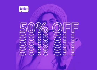 Tello Mobile Offering Half Off Your First Month Of Service