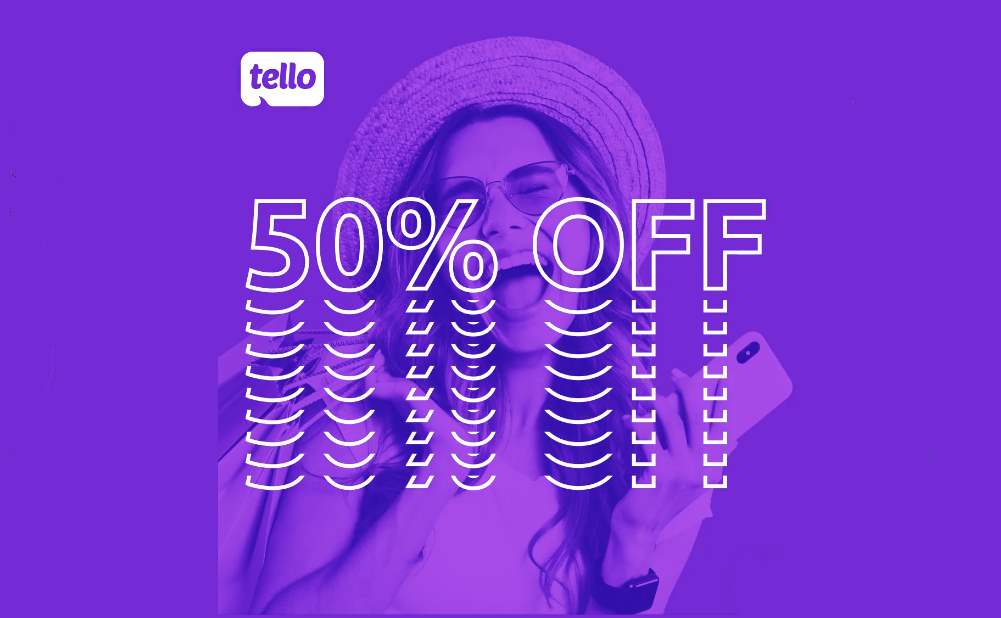 Tello Mobile Offering Half Off Your First Month Of Service