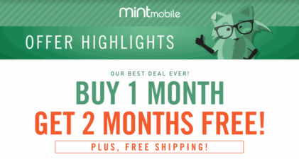 Mint Mobile Offering 3 Months With 8GB Of Data For Just $20