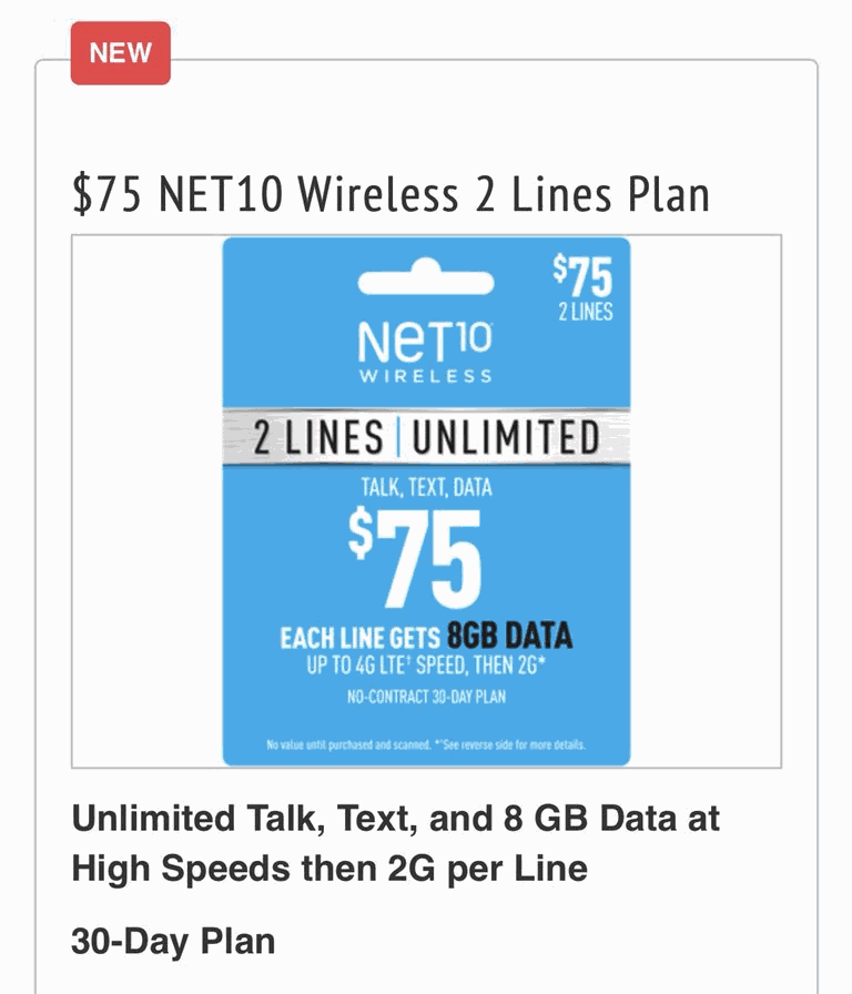 net10 wireless family plans