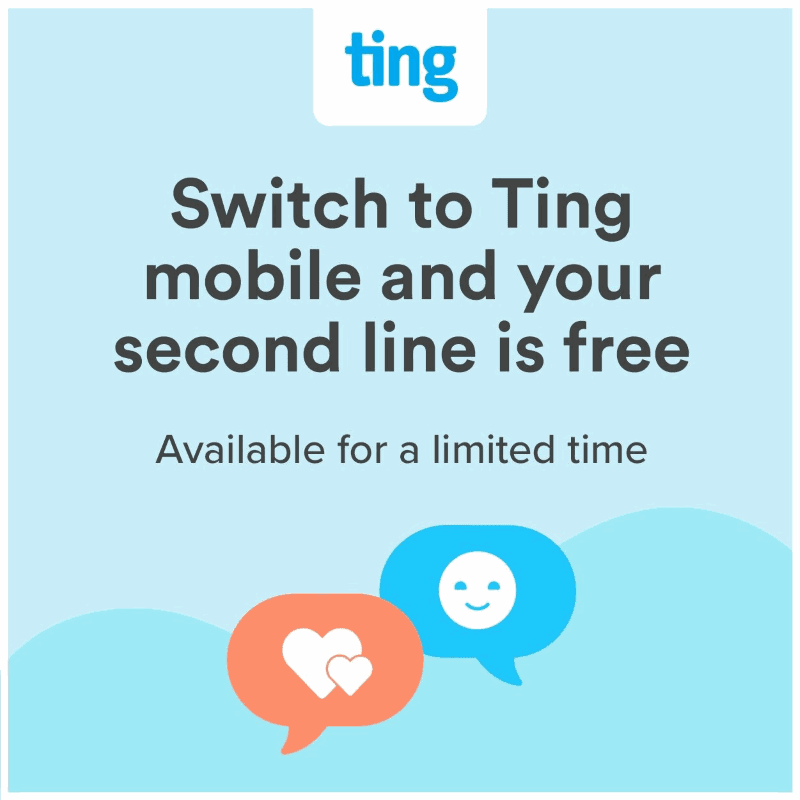 Ting Mobile Free Second Line
