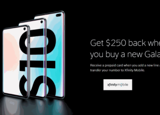 Xfinity Mobile Offering $250 Back On Purchase Of Samsung Galaxy Devices