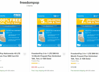 FreedomPop Phone Plans Are On Sale At Both Target (Pictured Above) And Best Buy