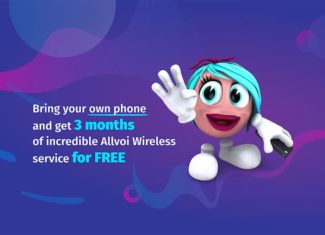 Allvoi Wireless Offering Up To 3 Months Free When You Bring Your Own Phone To Their Network