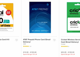 Spend Thirty Dollars Get Ten Percent Off On Prepaid Refill Cards At Target