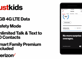Verizon Wireless Announces Just Kids Phone Plan