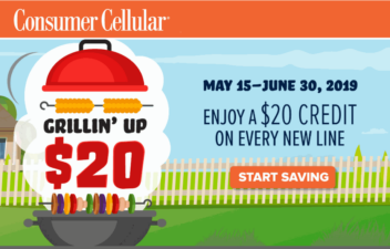 Consumer Cellular Is Offering $20 Account Credits To New Lines Of Service