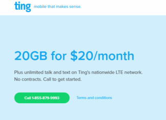 Ting Offering New Customers 20GB Of Data For $20/Month