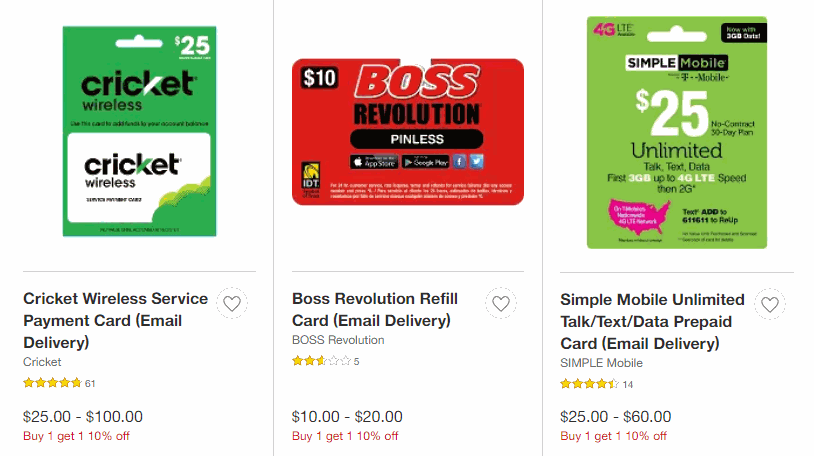 14 Different Prepaid Wireless Brands Are Part Of Target's Latest BOGO 10% Off Offer