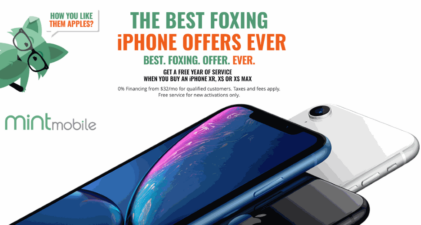 Mint Mobile Offering Free Year Of Service With iPhone Purchase