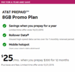 ATT Prepaid Annual Plan Promo