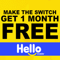 Hello Mobile BOGO Promotion