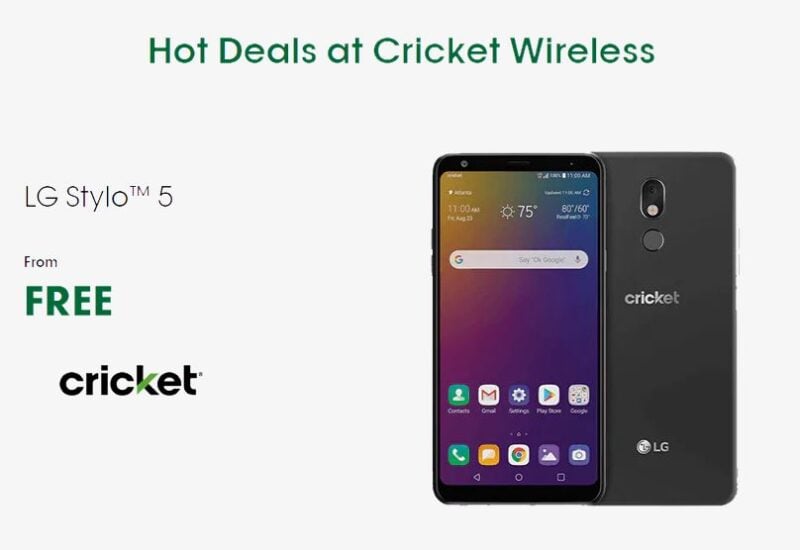Cricket Wireless Now Offering Switchers Several Phones For Free
