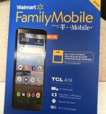 TCL A1X Is New At Walmart Family Mobile