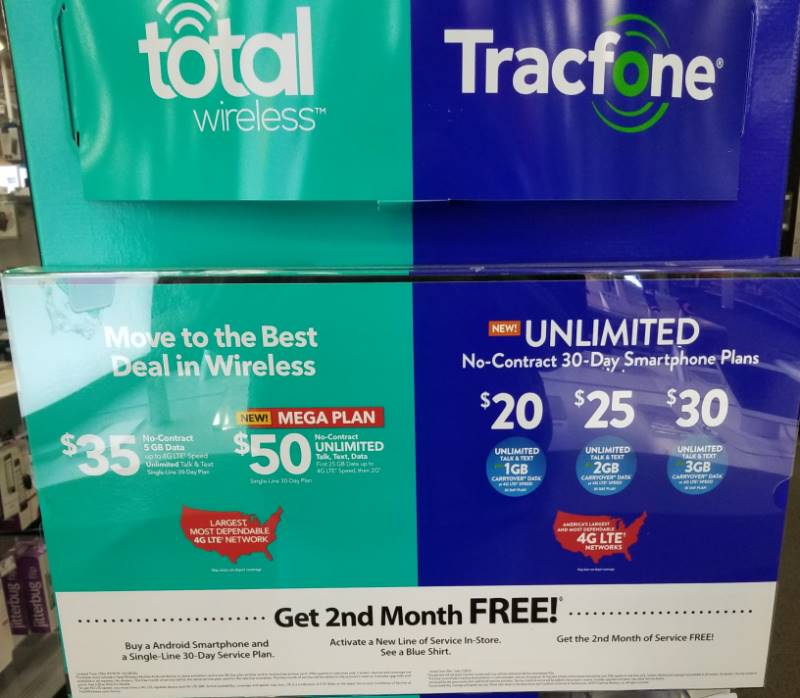 Best Buy Tracfone Brands 2nd Month Free Offer