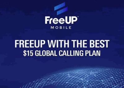 FreeUP Mobile Launches Multi-Month Plan Which Seems To Be Based Upon $15 Monthly Global Calling Plan