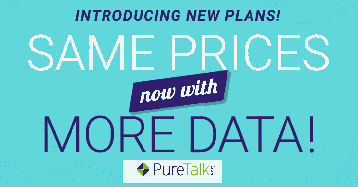 Pure TalkUSA's Phone Plans Now Include More Data