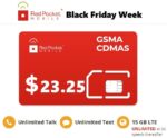 Red Pocket Mobile Plans Discounted For Black Friday & Cyber Monday 2019