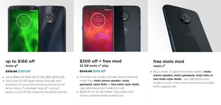 Select Motorola Phones Are Now Available At A Huge Discount