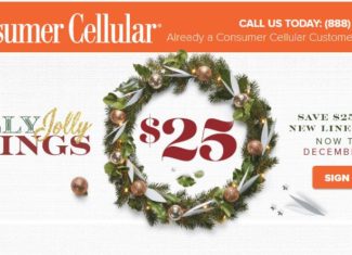 Consumer Cellular Offering $25 Account Credits To New Lines