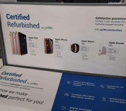 A Small Number Of Walmart Locations Like This Asheville North Carolina Area Store Are Testing The Sale Of goTRG Certififed Refurbished Apple Products