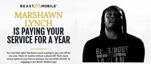 Get A Free Year Of Phone Service From Marshawn Lynch And Beast Mobile