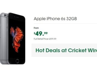iPhone 6s Is Once Again $49 Dollars At Cricket Wireless