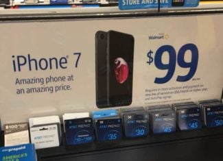 BestMVNO's Gilbert Lopez Spotted AT&T Prepaid iPhone 7 For $99 At Local Area Walmart