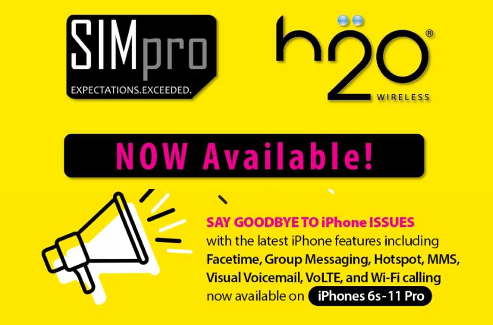 H2O Wireless Now Offering Full Support For MMS & Facetime On iOS Devices
