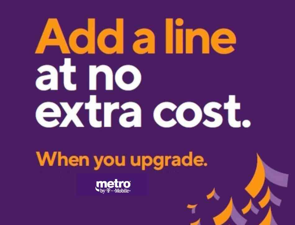 Metro By T-Mobile Free Second Line With Phone Upgrade