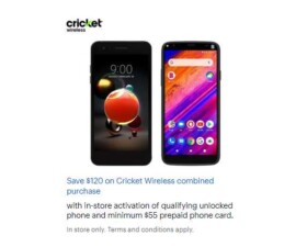 Save $10/Month On Cricket Unlimited Plan With Purchase Of Unlocked Phone At Best Buy