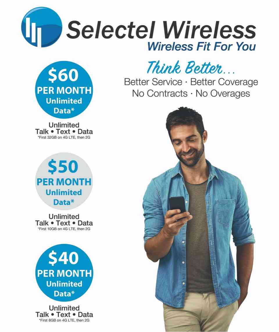Selectel Wireless Updated A Couple Of Phone Plans To Include More Data