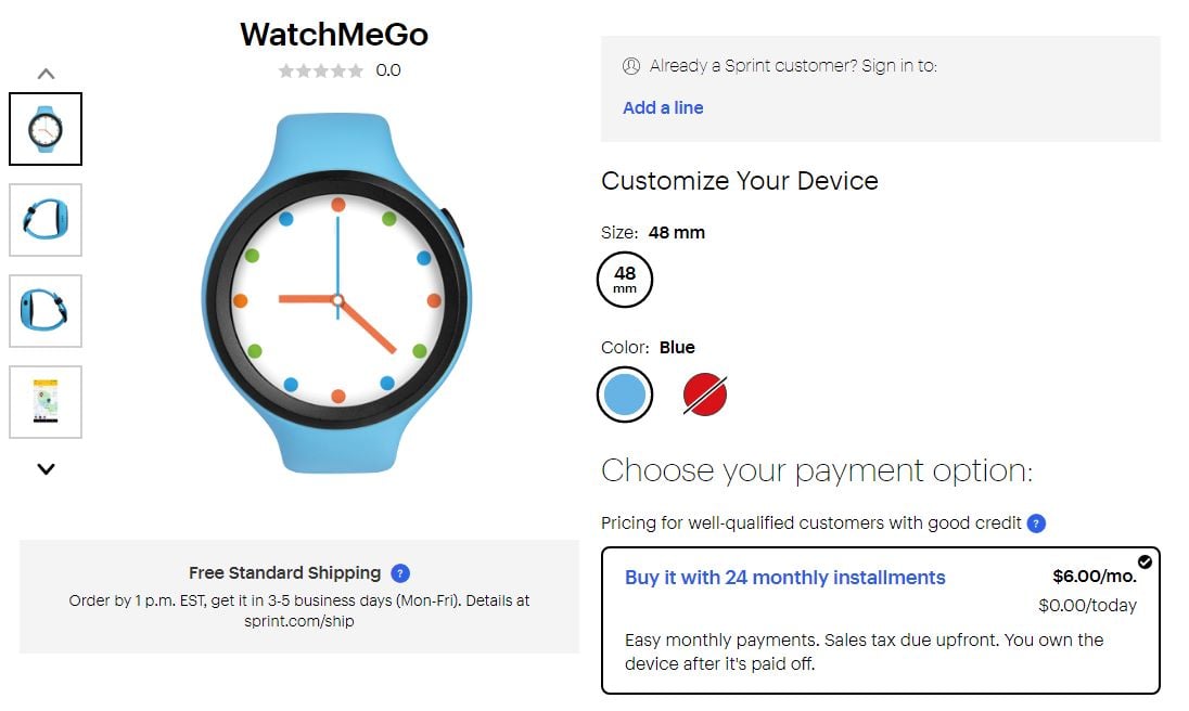 Sprint Launches WatchMeGo A Wearable For Children