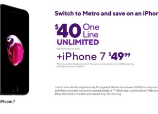 iPhone 7 Is Now $49.99 At Metro By T-Mobile