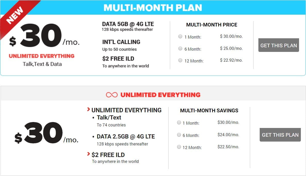 Black Wireless Updated Plans To Further Emphasize They Are Multi-Month (Top Half Image Is New, Bottom Is Old Graphic Lacking Multi-Month Emphasis)