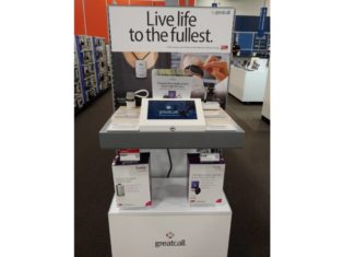 New GreatCall Endcap Spotted At Best Buy By Wave7 Research Analyst