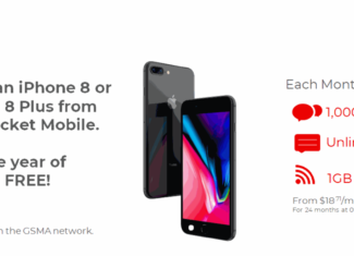 Red Pocket Mobile Offering Free Year Service With iPhone 8 Purchase