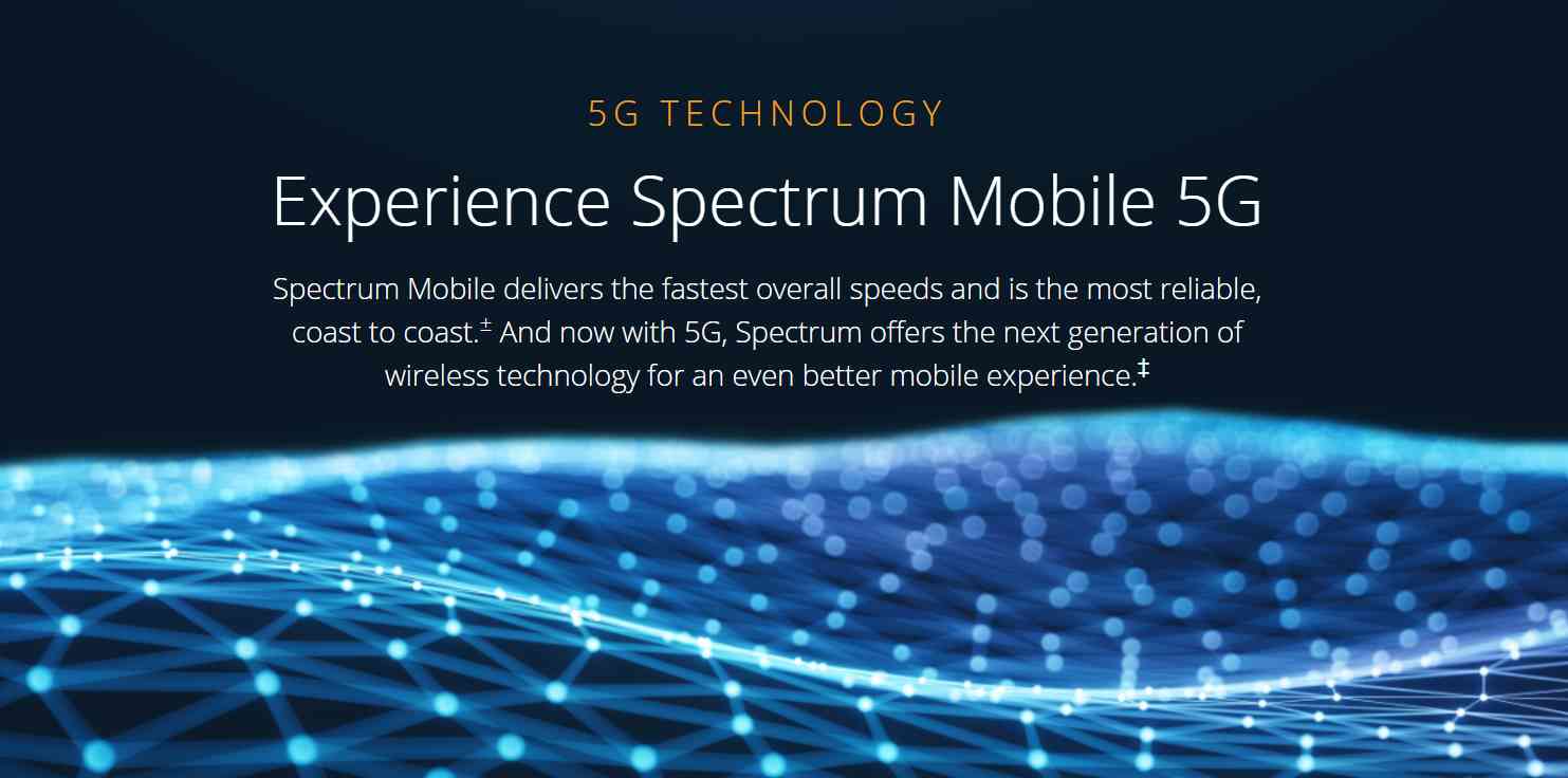 Spectrum Mobile Now Promoting 5G Network Access