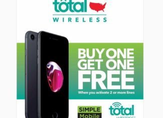 Total Wireless Stores BOGO iPhone 7