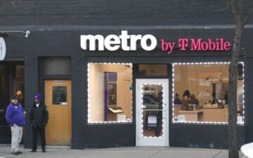 Metro By T-Mobile Store Stock Photo February, 6, 2020 Minneapolis