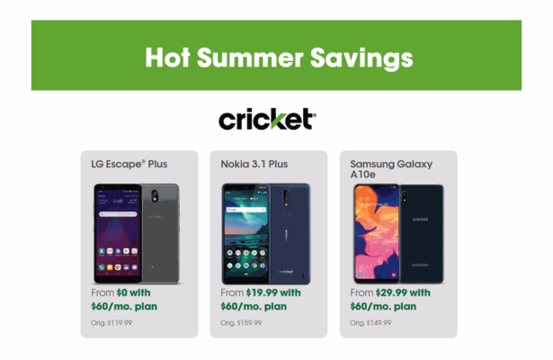 Cricket Wireless Launches New Phones And Phone Promos