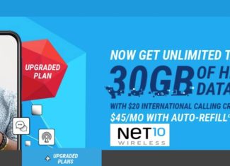 NET10 Wireless Plans Have Been Updated To Include Significantly More Data
