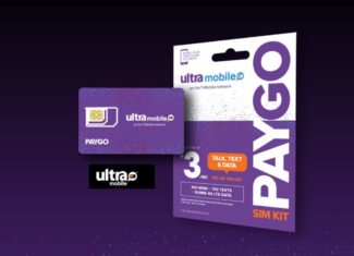 Ultra Mobile's PayGO (Pictured) And Tourist Plans Have Been Updated