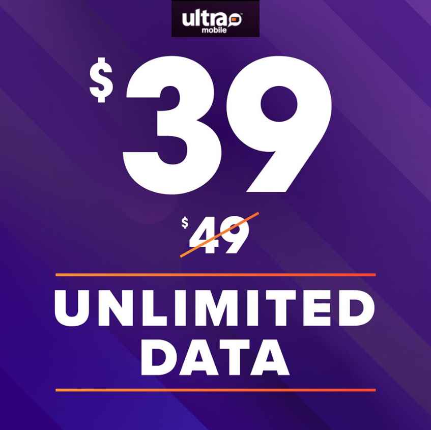 Ultra Mobile's Unlimited Plan Is Now Available At A Discount
