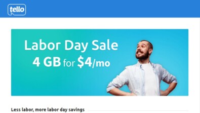 Tello Mobile Launches Labor Day 2020 Promo