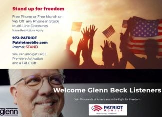 Patriot Mobile Has Been Running Radio Ads During Glenn Beck