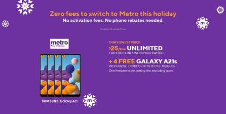 Metro By T-Mobile Holiday Shopping 2020 Offers Are Out