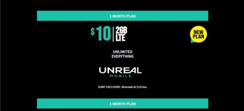 Unreal Mobile Has A New Plan And Network Partner