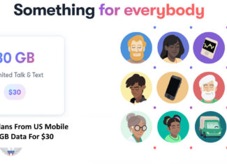 US Mobile's Updated Plans Feature 30GB Data For $30