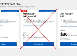 ATT Prepaid Appears To Have Eliminated A Couple Of Plans To Start 2021